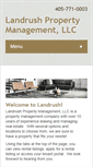 Mobile Screenshot of landrushpropertymanagement.com